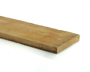 Plank Douglas Groen Geïmpregneerd Fijnbezaagd 22x200mm