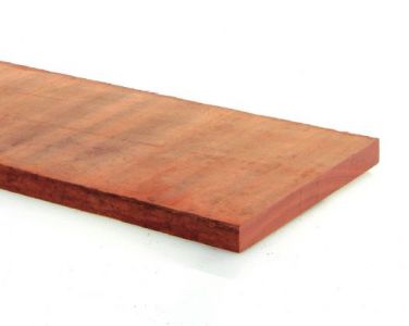Plank Angelim Hardhout Fijnbezaagd 20x100mm