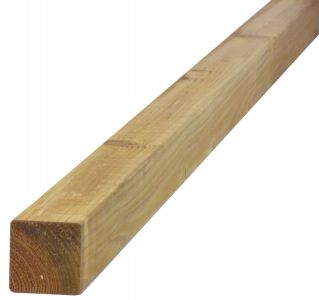 Paal Douglas Groen Geïmpregneerd Geschaafd 85x85mm