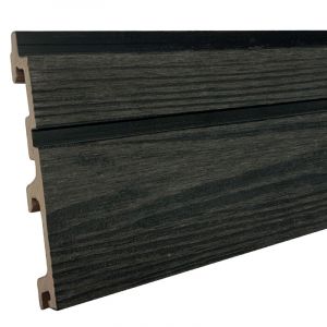 Gevelbekleding Stripes S/L Coal Black 24,5x142(163)x5900mm