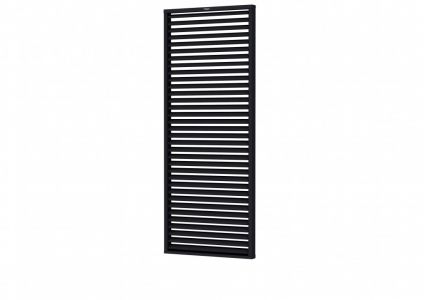 Shutterscherm Excell vuren 90x224cm zwart