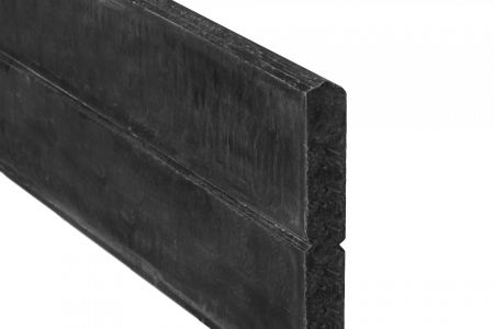 Betonplaat blokhutprofiel gecoat 260x35x1840mm (F)