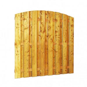 Tuinscherm grenen 18-p 13mm 180x164/180cm toog groen geimp