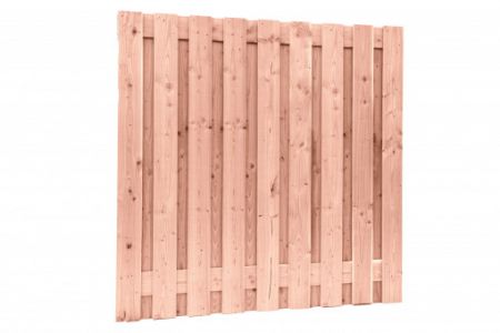 Douglas geschaafd tuinscherm 19-planks 16 mm 180x180cm onbe