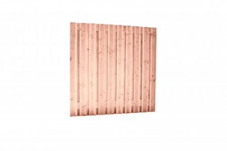 Douglas geschaafd tuinscherm 21-planks 16 mm 180x180cm