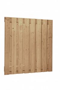Douglas geschaafd tuinscherm 17-p 18mm 180x180cm groen geimp