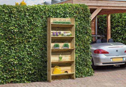 Planten etagere Moestuin