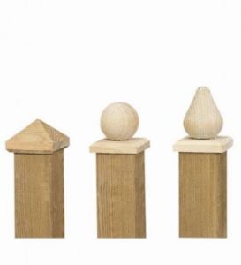 Paalornament Piramide 8.0cm