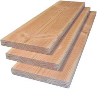 Plank Douglas Onbehandeld Geschaafd 25x195mm