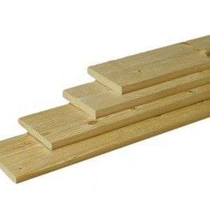Plank Douglas Groen Geïmpregneerd 28x195mm
