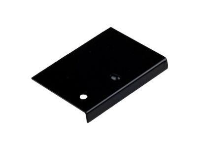 Aluminium Daktrim ZWART verbindingstuk 60mm