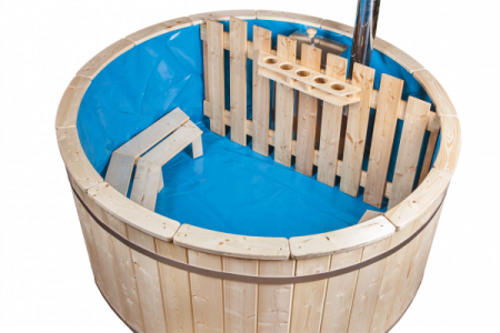 T.b.v. hottub PVC liner blauw