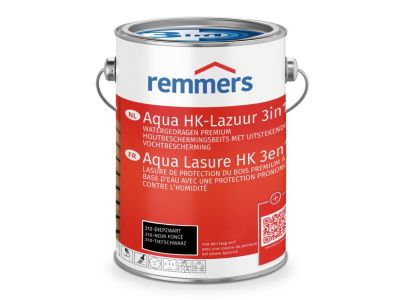 Remmers Aqua HK-lazuur Diepzwart (GW-310)
