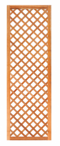 Trellis diagonaal met lijst hardhout 60cm