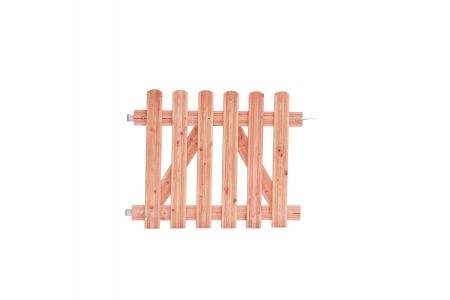 Douglas reliif rechthekpoort 100x80 cm inclusief klinkset