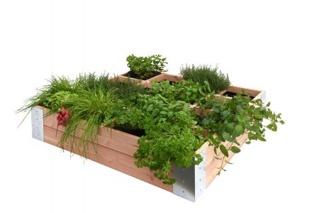 Douglas minigarden vierkante meter 100x100x20cm onb