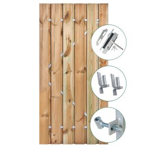 Tuindeur Privacy luxe Grenen 110cm