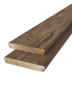Thermo Fraké vlonderplank geschaafd 24x140x3350mm