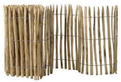 Engels Kastanjehekwerk op Rol 10m x 120cm – Latafstand 8-10 cm