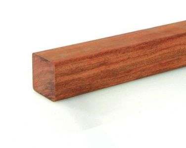 Paal Angelim Vermelho Hardhout Geschaafd 68x68x2500mm