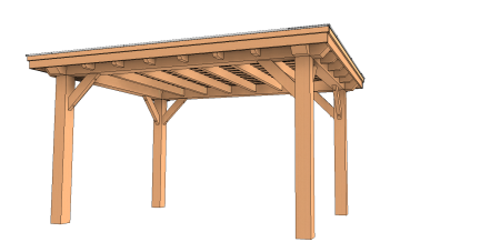 Pastoor buitenleven Aardam 395x295cm BxD