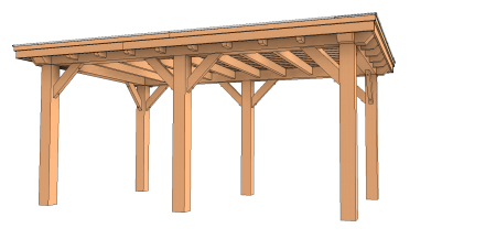 Pastoor buitenleven Aardam 495x295cm BxD