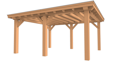 Pastoor buitenleven Aardam 495x395cm BxD