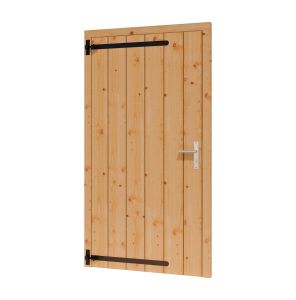 Douglas opgeklampte deur enkel 930x1950 onbehandeld