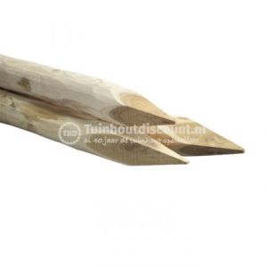 Afrasteringspaal Robinha gepunt geschild ⌀100/120mm