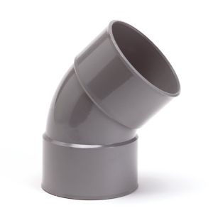Bocht 45Gr Hwa pvc 80mm