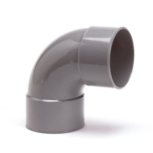 Bocht 87Gr Hwa pvc 80mm