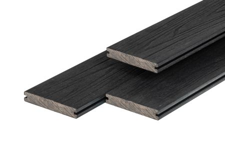 Composiet vlonderplank 2,3x13,8cm massief Black