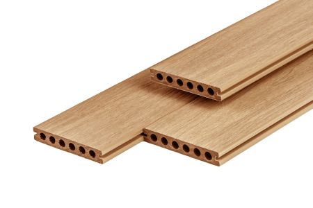 Composiet vlonderplank 2,3x13,8cm semi-massief Cedar