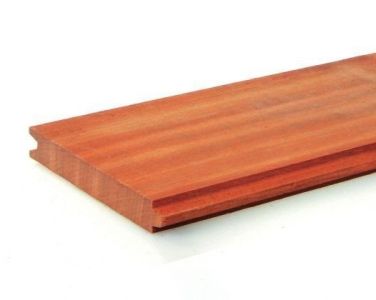 Damwandplank Angelim Hardhout 28x185mm
