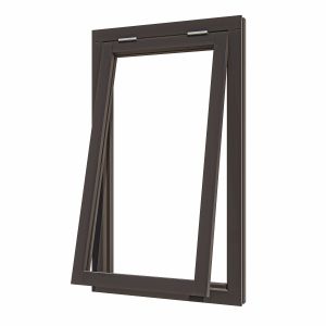Douglas luxe steellook uitzetraam enkel 648x1175 zwart