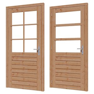Douglas luxe paneeldeur enkel LD 930x2111mm onbehandeld