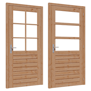 Douglas luxe paneeldeur enkel RD 930x2111mm onbehandeld