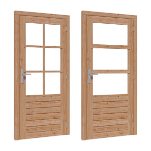 Douglas stapeldorpeldeur enkel RD 830x1942mm onbehandeld
