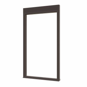 Douglas luxe steellook-BW-glaswand A-00 845x1600 zwart