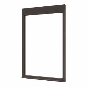 Douglas luxe steellook-BW-glaswand C-00 1004x1600 zwart