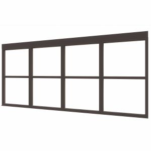 Douglas luxe steellook-BW-glaswand O-01 3480x1600 zwart