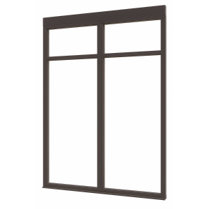 Douglas luxe steellook glaswand G-01 1667x2300 zwart