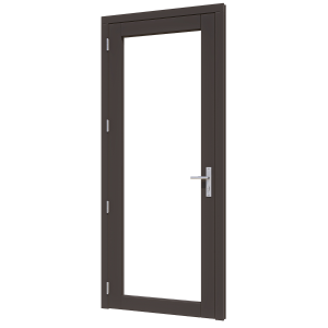 Douglas steellook luxe deur enkel LD 880x2274mm zwart (00)