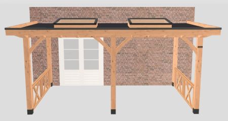 Hillhout plat dak aan huis excellent 307x499