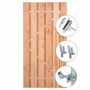 Tuindeur Privacy luxe Douglas 90cm