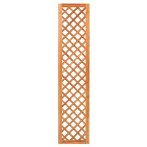 Trellis diagonaal met lijst Hardhout 40cm