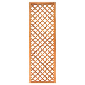 Trellis diagonaal met lijst Hardhout 60cm