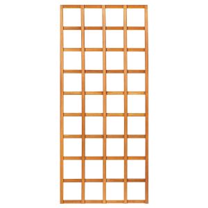 Trellis recht hardhout 90cm