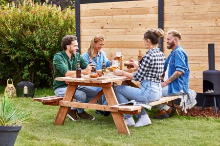 Sleufpaal Zaan gecoat Eindmodel 100x100x2750mm