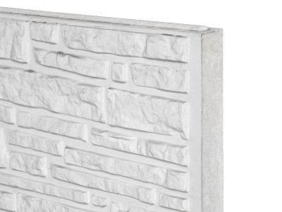 Onderplaat rusticomtief Wit/Grijs 360x35x1840mm (E)